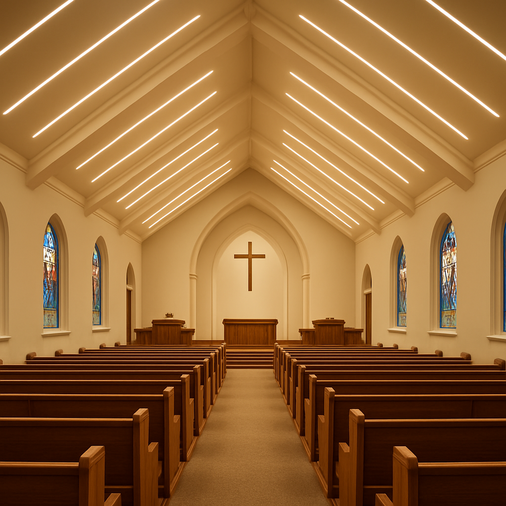 Riverside Church Houselight Upgrade